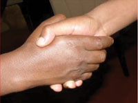 Contaminated hands can easily transmit infectious agents