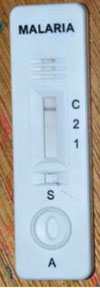 Malaria Rapid Diagnostic Test (RDT) kit