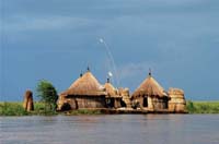 A village.