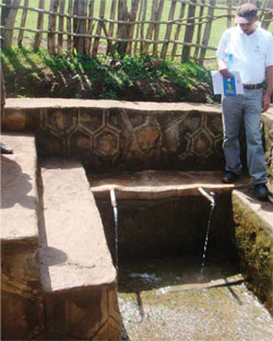 A protected spring