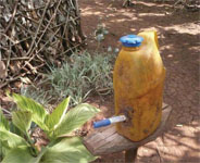 Simple handwashing facility