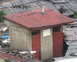 Ventilated improved pit latrine.
