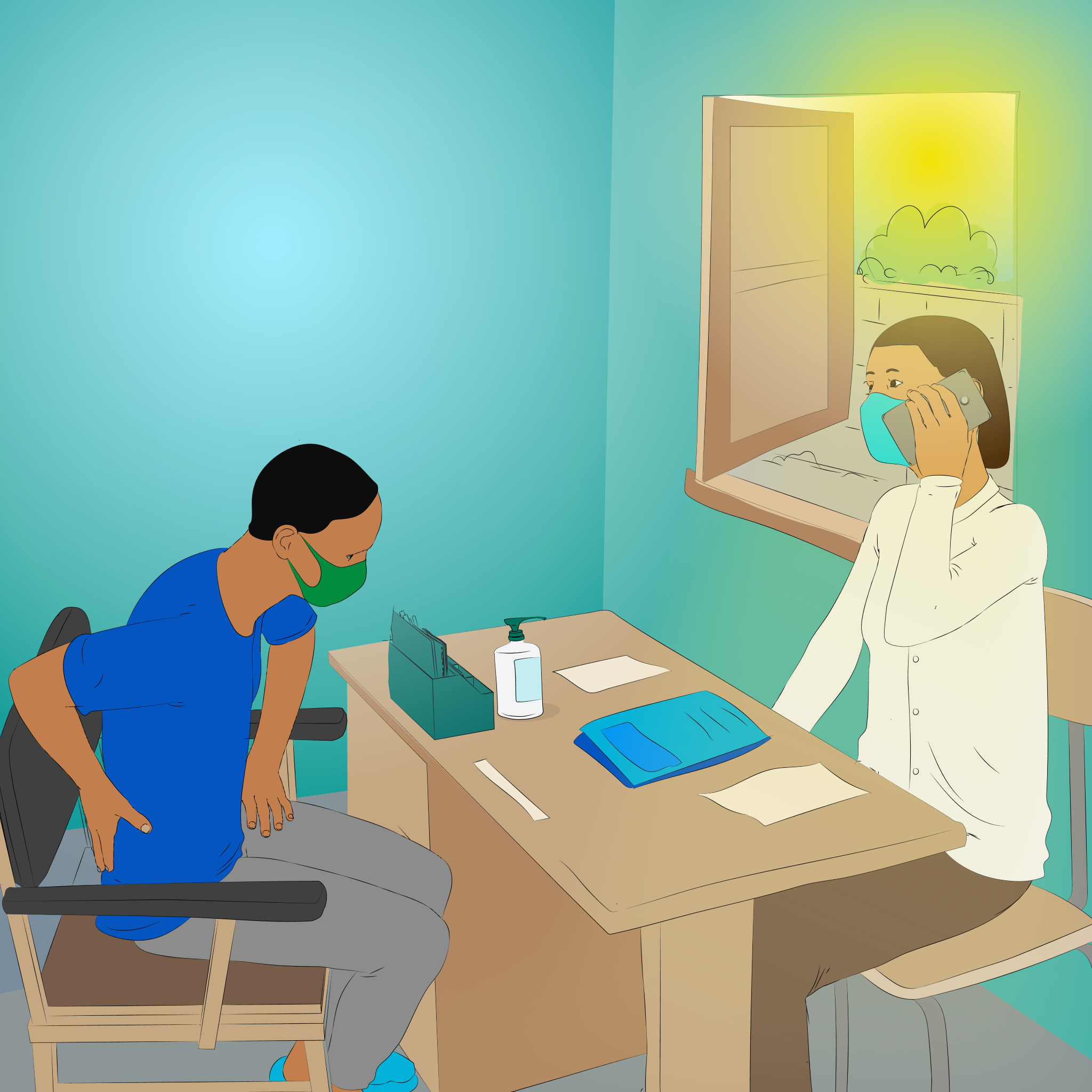Referral to rapid response team Infographic on COVID-19 sign and symptoms