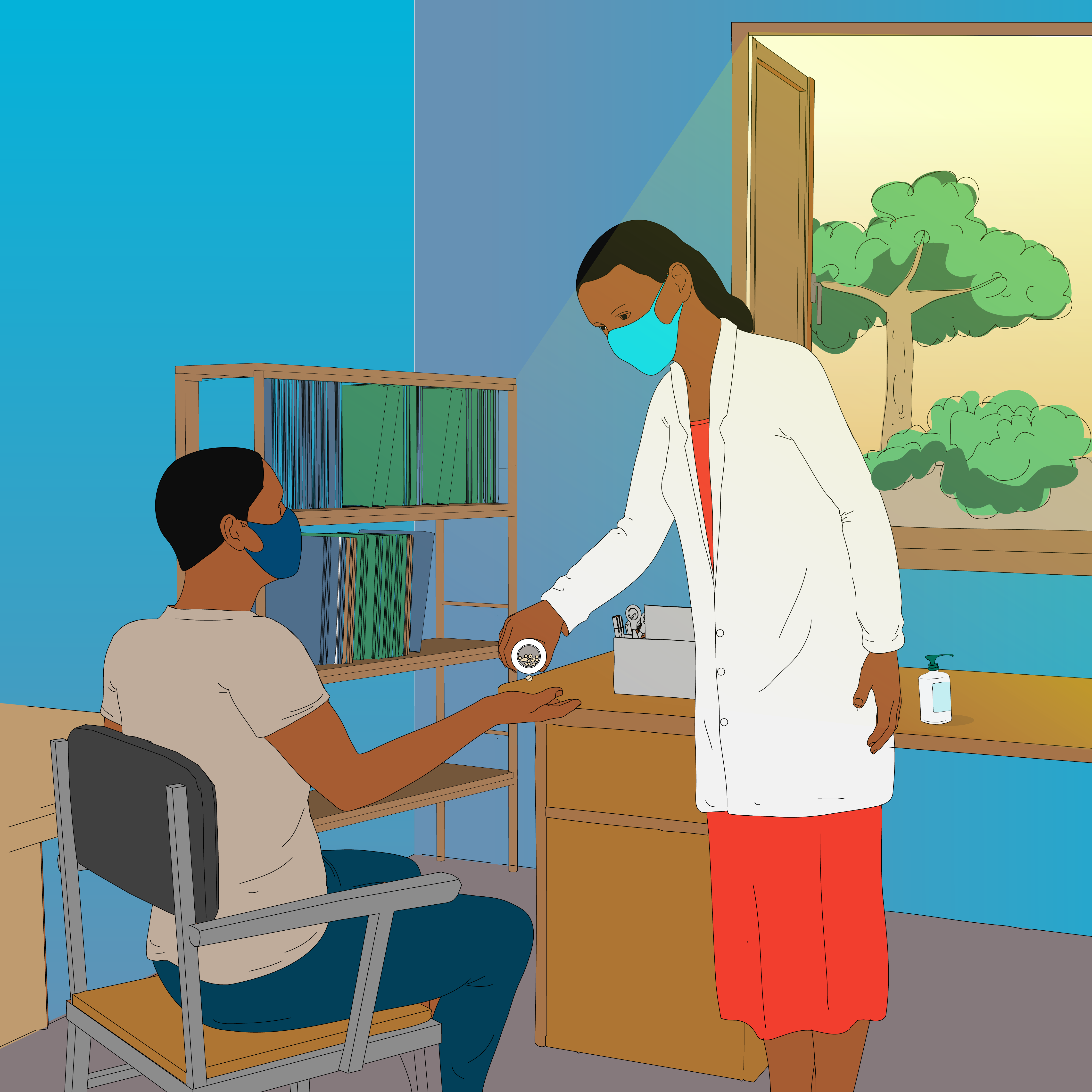 COVID-19 treatment for mild cases - Infographic on COVID-19 sign and symptoms