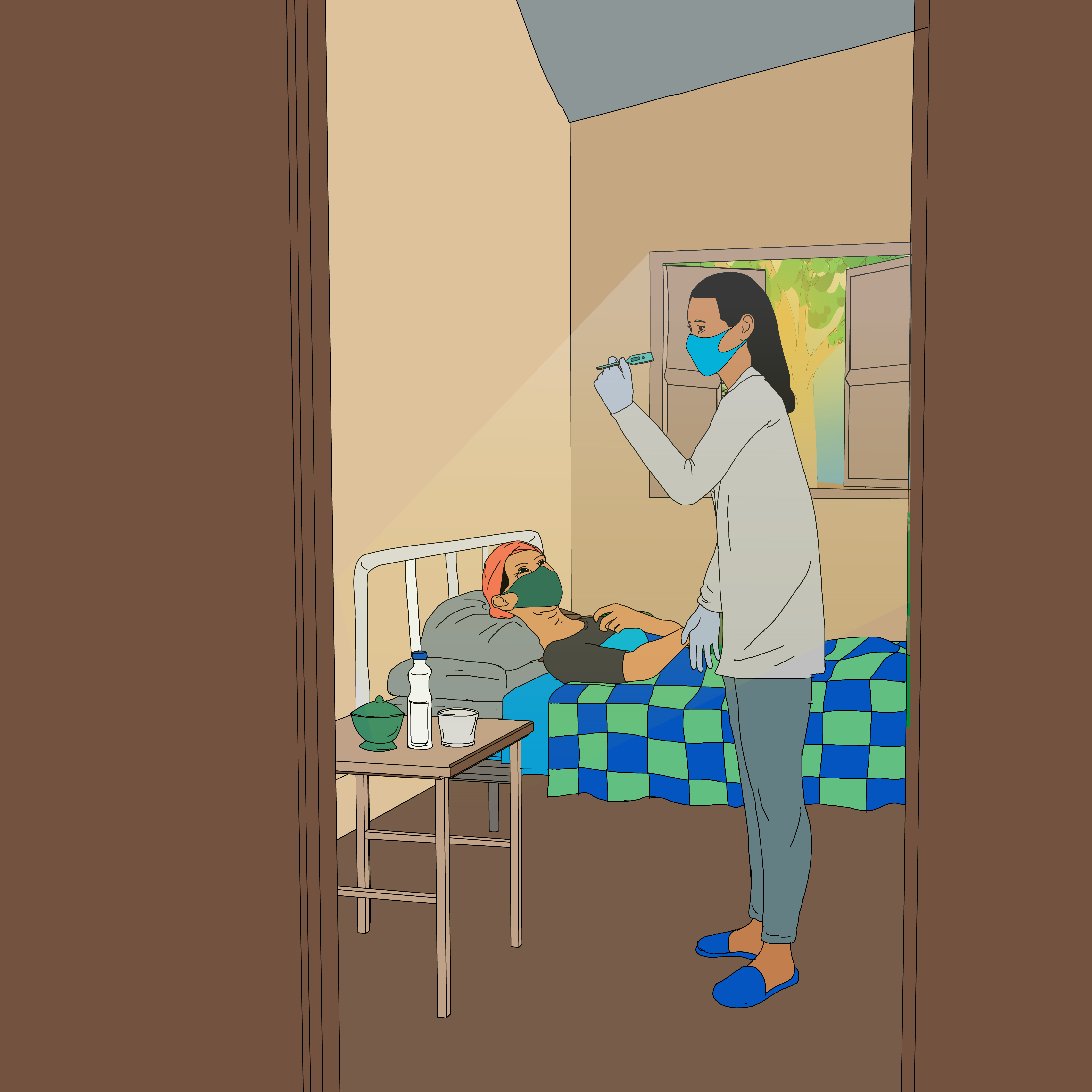 HEW responsibility during HBIC - Infographic on COVID-19 sign and symptoms