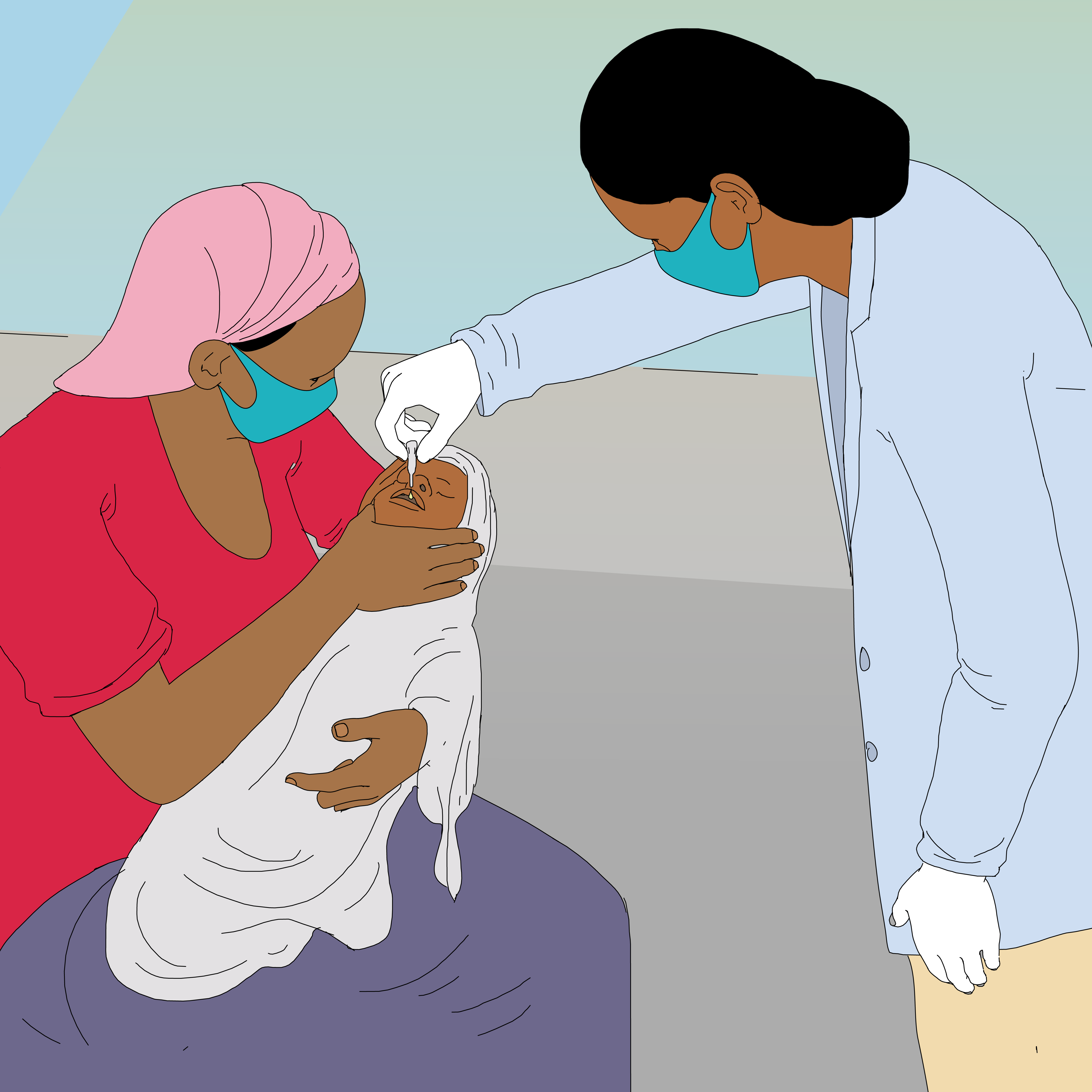 COVID-19 prevention method for household with child age less than one year