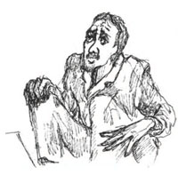 A person who is suffering from anxiety