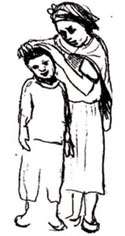 Growing up in a loving and affectionate family