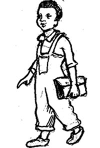 School aged boy