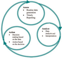 Using the triple A cycle in nutritional surveillance